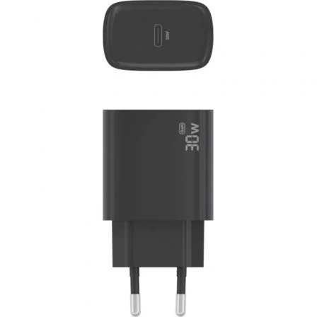 Aisens Cargador GaN 30W USB-C PD3.0 Negro A110-0951 Aisens Cargador GaN 30W USB-C PD3.0 Negro A110-0951